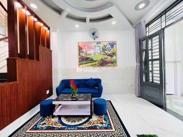 NHÀ 4 TẦNG LÊ VĂN THỌ - P11 - GÒ VẤP - 4.2x11 - HẺM THÔNG KDC AN NINH - CHỈ 6.3 TỶ TL