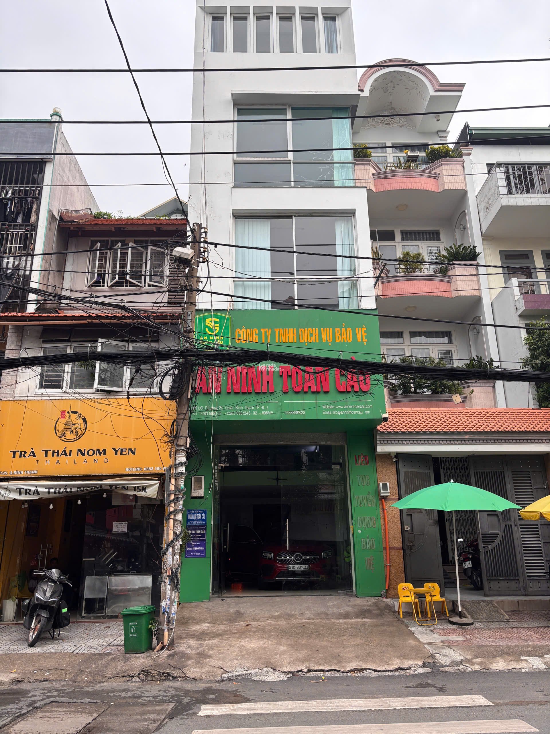 Cho thuê nhà mặt tiền đường D5 - Bình Thạnh - Hồ Chí Minh