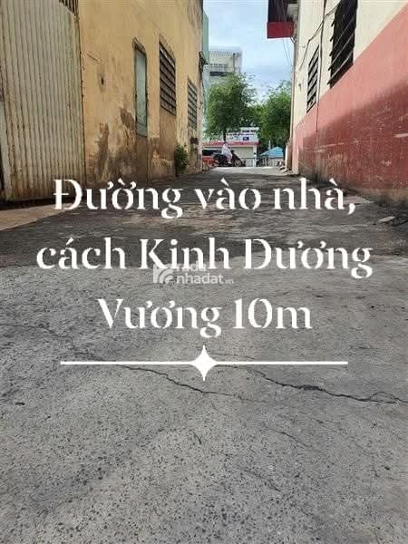 Bán đất tặng nhà, 90m2, Kinh Dương Vương, Phường An Lạc, Bình Tân