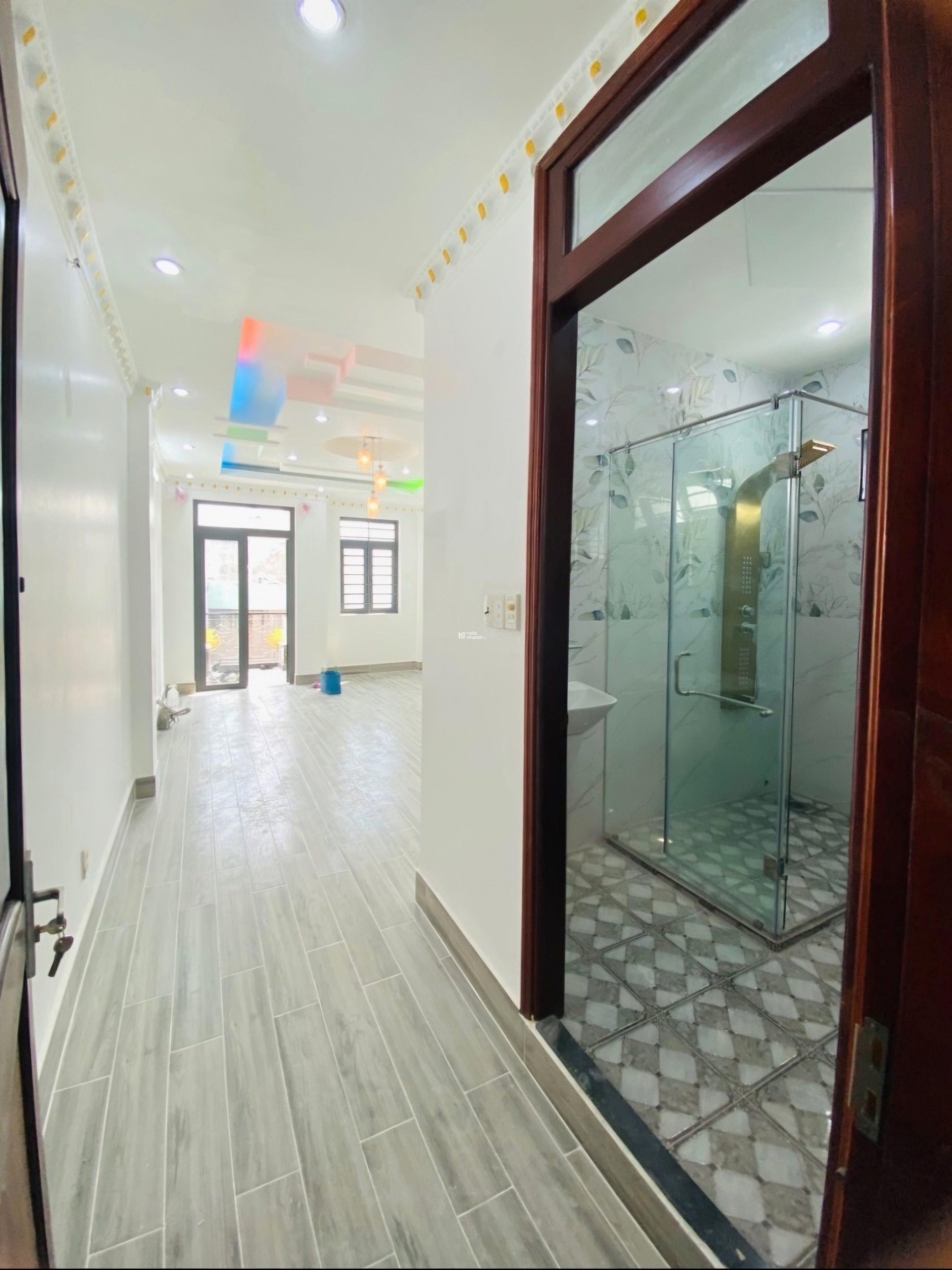 NHIK 7T - NHÀ MỚI ĐẸP CẠNH VĂN CAO - 4 TẦNG 70M2 - HXT NHỰA 8M THÔNG