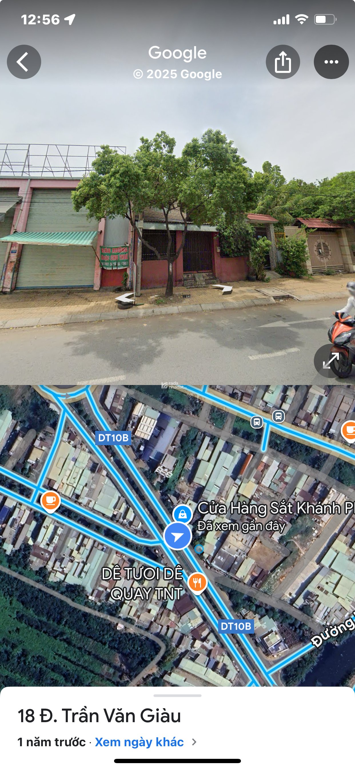 Nhà mặt tiền Trần Văn Giàu gần khu công nghiệp Poucheng