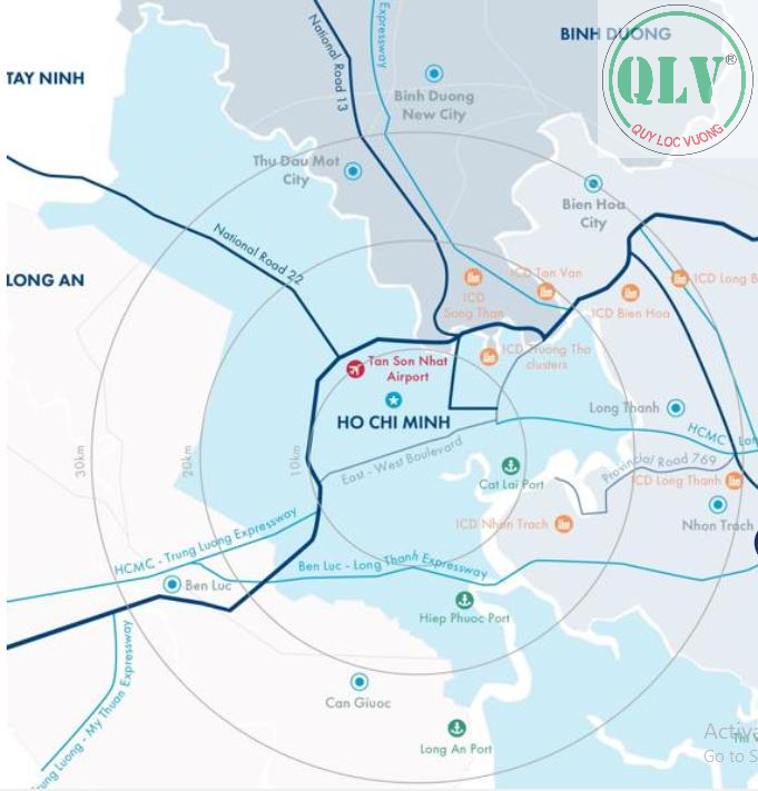 CHO THUÊ DỰ ÁN KHO  LONG THÀNH, ĐỒNG NAI 93.038m2