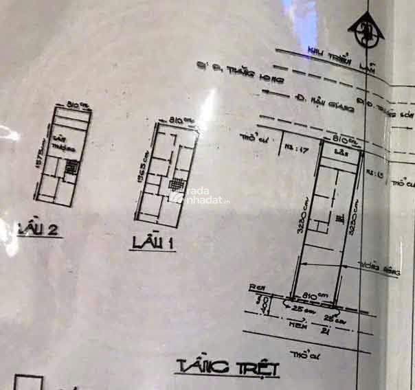 NHÀ PHỐ MẶT TIỀN HẬU GIANG PHƯỜNG 4, QUẬN TÂN BÌNH CHỈ 230 TRIỆU