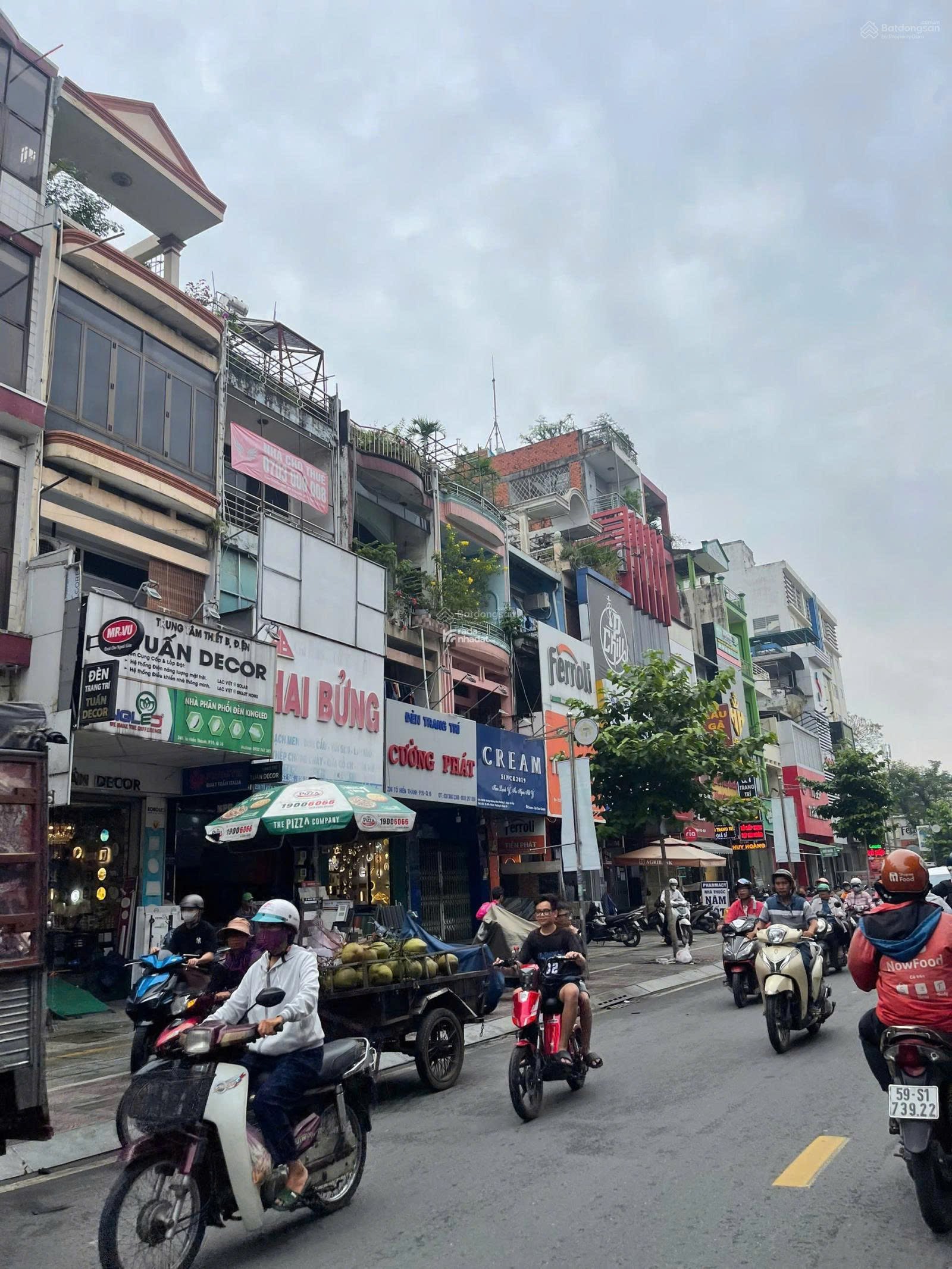 Mặt Tiền Kinh Doanh Bà Hạt P9 Q10 DT(4.5x15m) 15.5tỷ gần Nguyễn Tri Phương