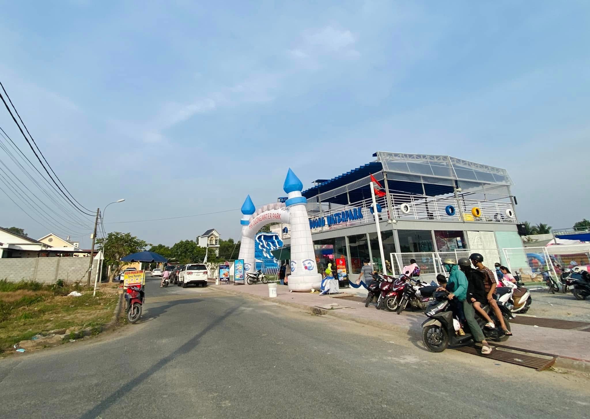 chính chủ bán nền đất 2 mặt tiền đường nhựa liêu bình hương và nhữ tiến hiền củ chi