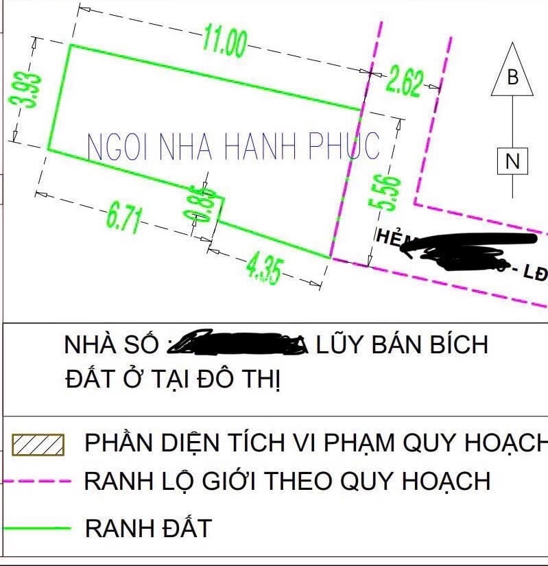 HẺM THÔNG RA HOÀ BÌNH - NGAY ĐẦM SEN