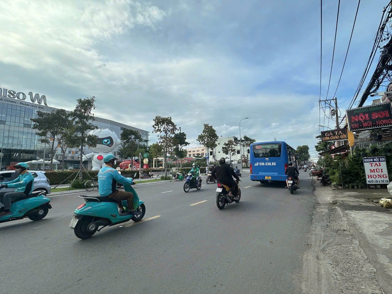 Bán đất tặng nhà hẻm đẹp 331 Phan Huy Ích view GÓC 85m2 ngang 5m sát ST Emart 8.5 tỷ