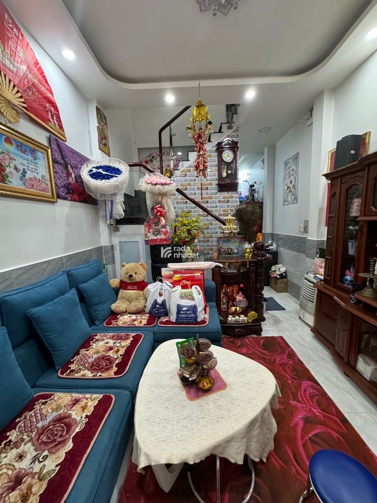 BÁN NHÀ MẶT TIỀN ĐƯỜNG SỐ BHHA -NGAY VĂN CAO-ĐƯỜNG NHỰA 8M-44M2- CHỈ 5,2 TỶ TL
