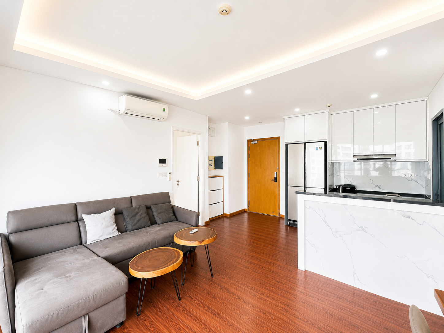 Cho thuê 25 triệu/tháng căn 2PN Đảo Kim Cương Quận 2, Full NT