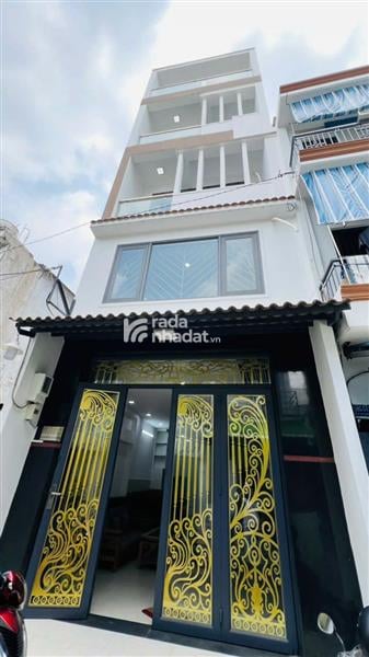 NHÀ ĐẸP 5 TẦNG - KHU NI SƯ HUỲNH LIÊN - THÔNG ÂU CƠ - 4 PHÒNG NGỦ - DỌN VÀO Ở NGAY