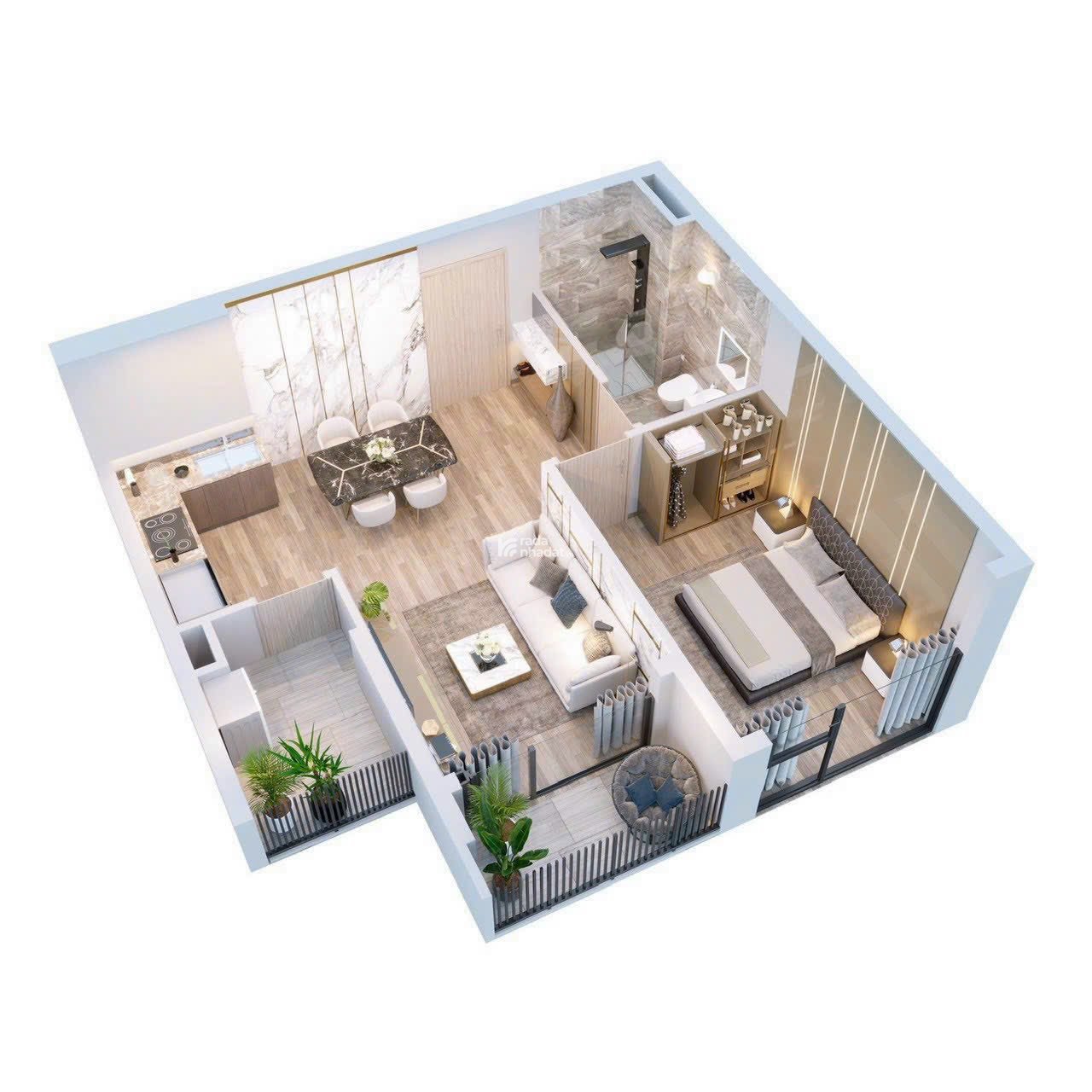 1,9 TỶ SỞ HỮU CĂN HỘ TRUNG TÂM  CAM KẾT THUÊ ĐẾN 168 TRIỆU/NĂM