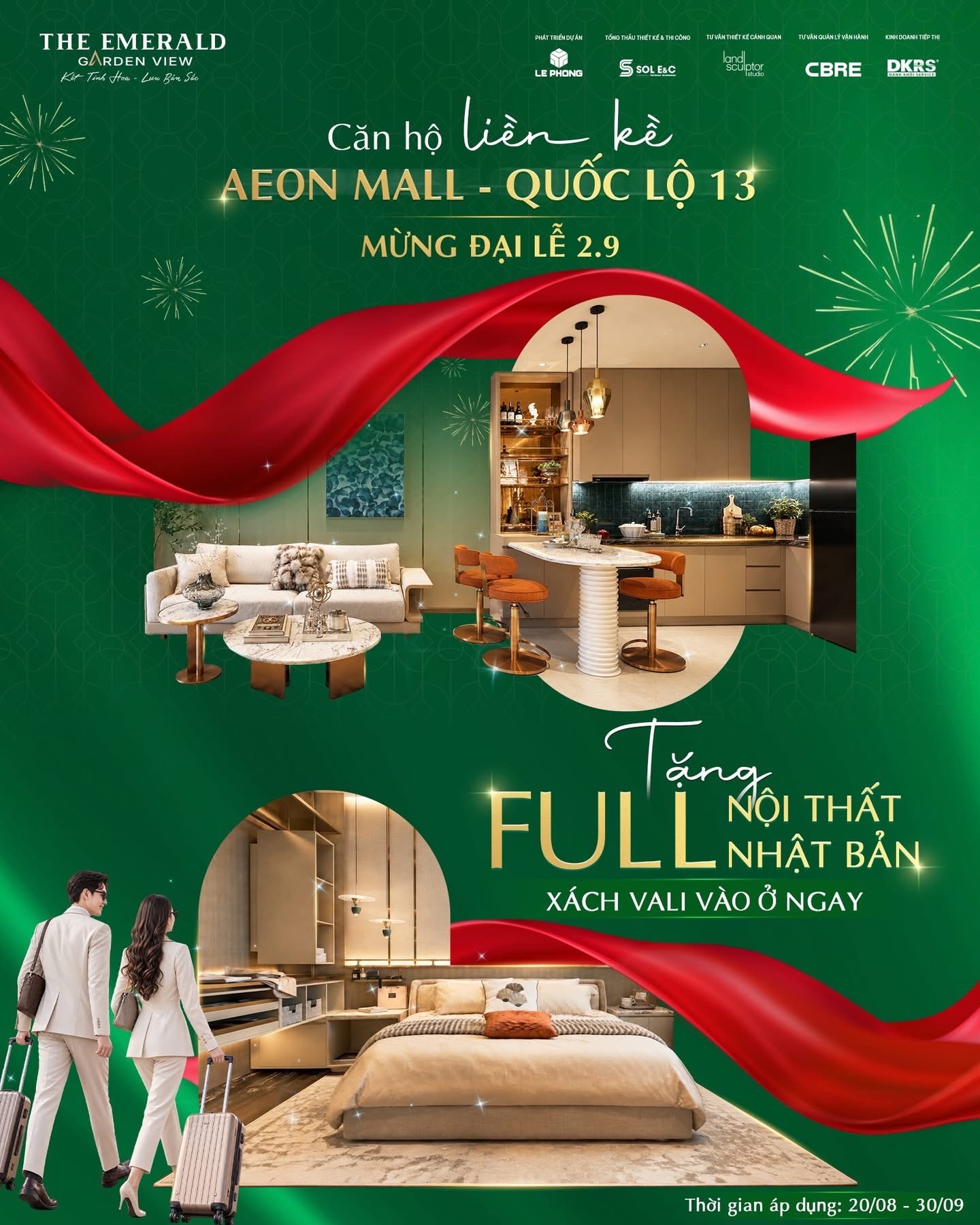 CĂN HỘ CAO CẤP CỦA CĐT LÊ PHONG - GÓP 9TR/TH - BÀN GIAO FULL NT NHẬT BẢN 