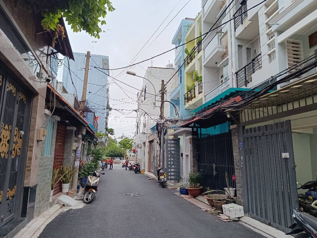 HXT khu Bình Phú Q6, 88m2 4.5x19 4 tầng Hoàn công, CHDV 12PN, có dòng tiền, nhỉnh 9 tỷ TL