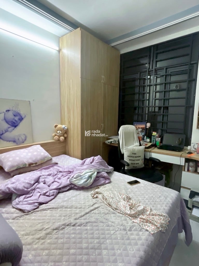 NHÀ 4 TẦNG BTCT - LÊ THÚC HOẠCH - VƯỜN LÀI - NGANG 4.65X8 - DTCN 38M2 - 4 PN - 3 WC 