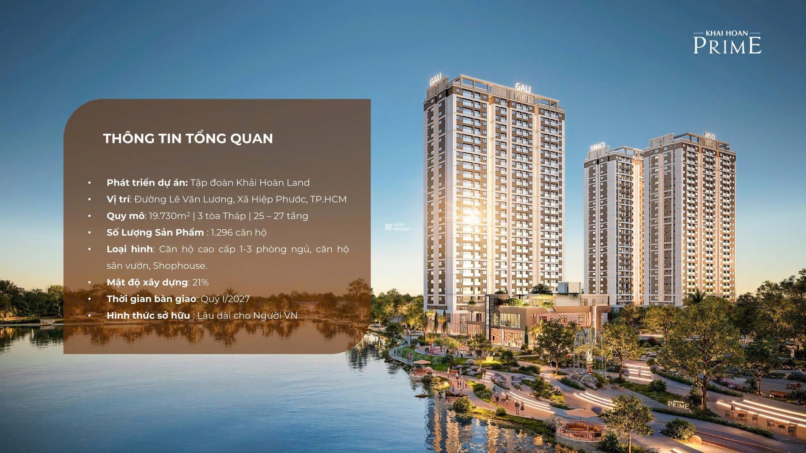 Căn Hộ RESORT Khải Hoàn PREMI - Tinh hoa giữa lòng Nam Sài Gòn