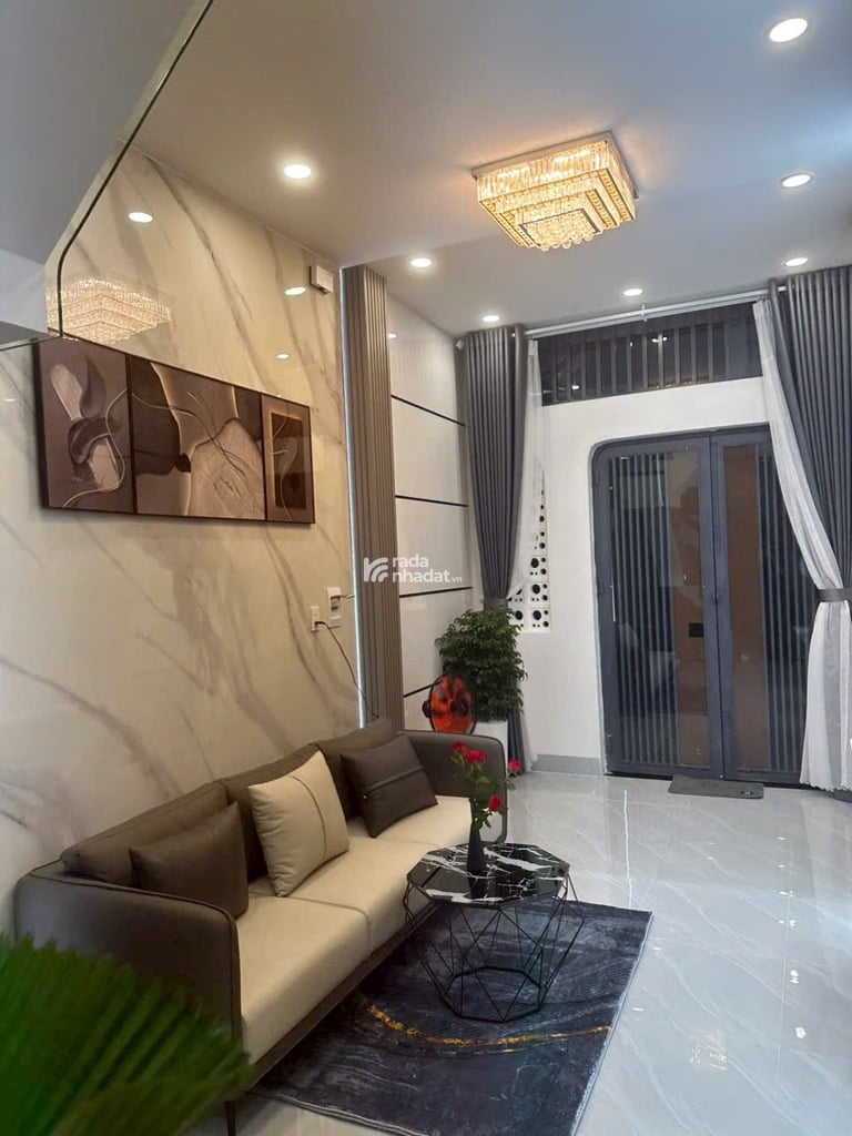 BÁN NHÀ MỚI 100% TÂN HÒA ĐÔNG QUẬN 6 3 TẦNG 3PN 3WC CHỈ 4.6 TỶ 