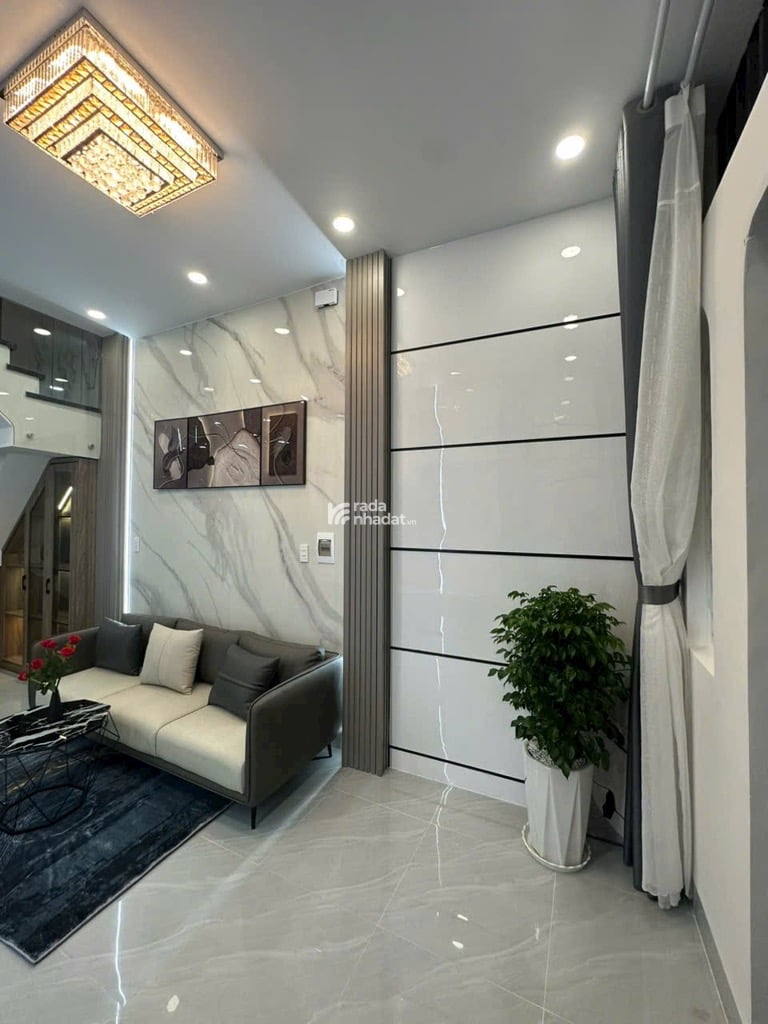 BÁN NHÀ MỚI 100% TÂN HÒA ĐÔNG QUẬN 6 3 TẦNG 3PN 3WC CHỈ 4.6 TỶ 