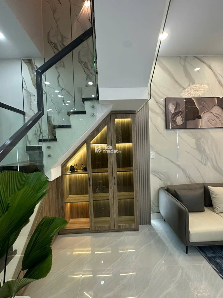 BÁN NHÀ MỚI 100% TÂN HÒA ĐÔNG QUẬN 6 3 TẦNG 3PN 3WC CHỈ 4.6 TỶ 