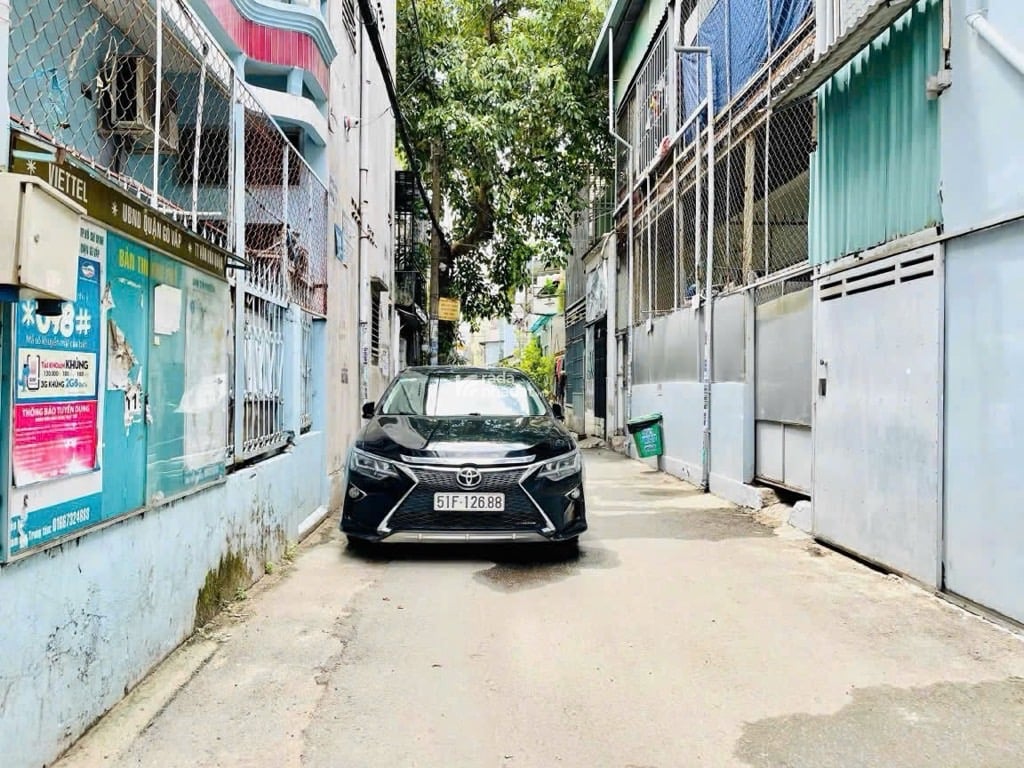 NGAY CÔNG VIÊN LÀNG HOA GÒ VẤP - ÔTÔ NGỦ SÂN - 5 TẦNG - 50M2 - 7.5 TỶ CÒN BỚT