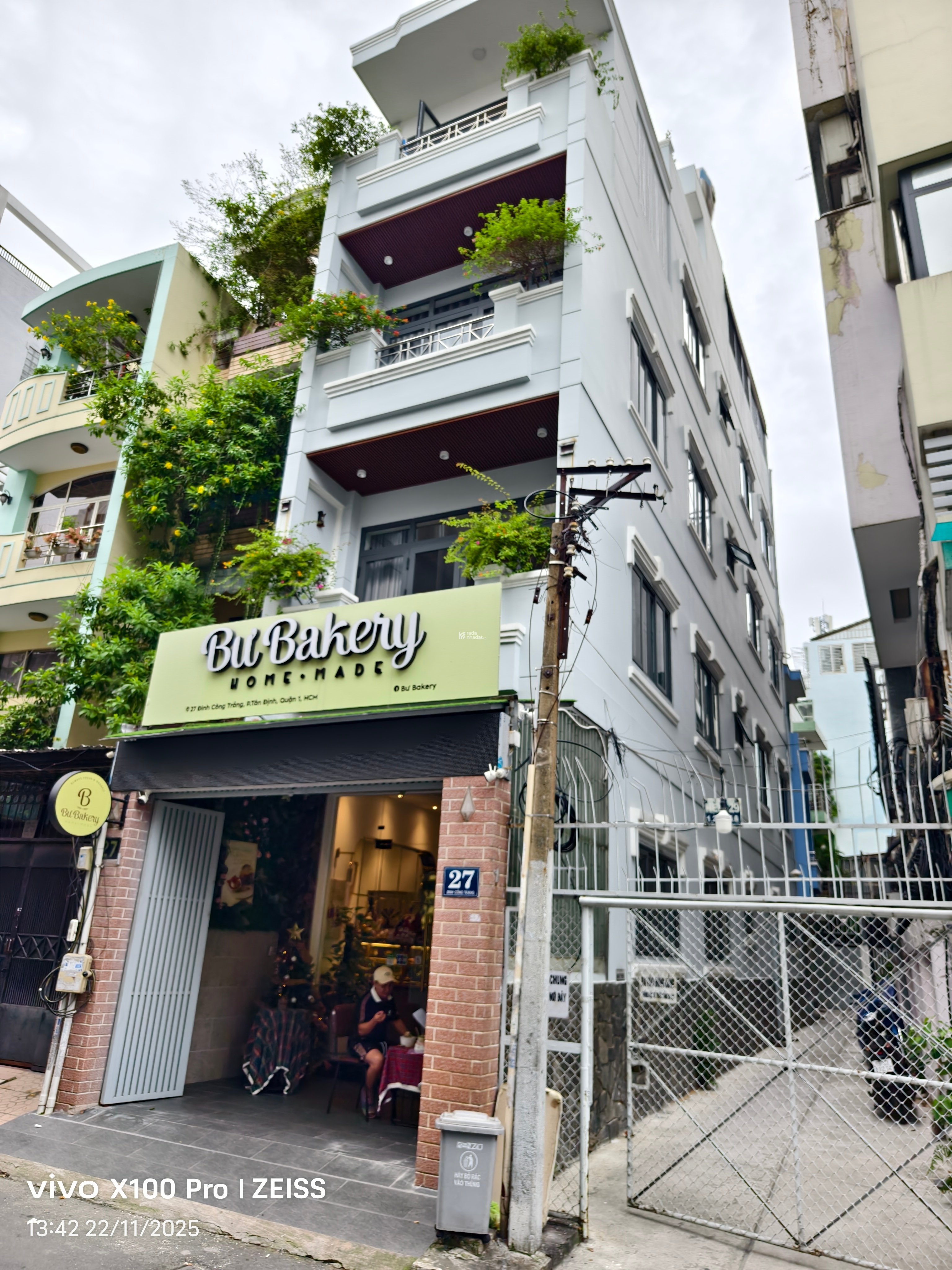 Bán nhà mặt tiền Đinh Công Tráng - 4.15 x 20 x 5 tầng , sổ đẹp hoàn công đầy đủ. kinh doanh ,ở,cho 