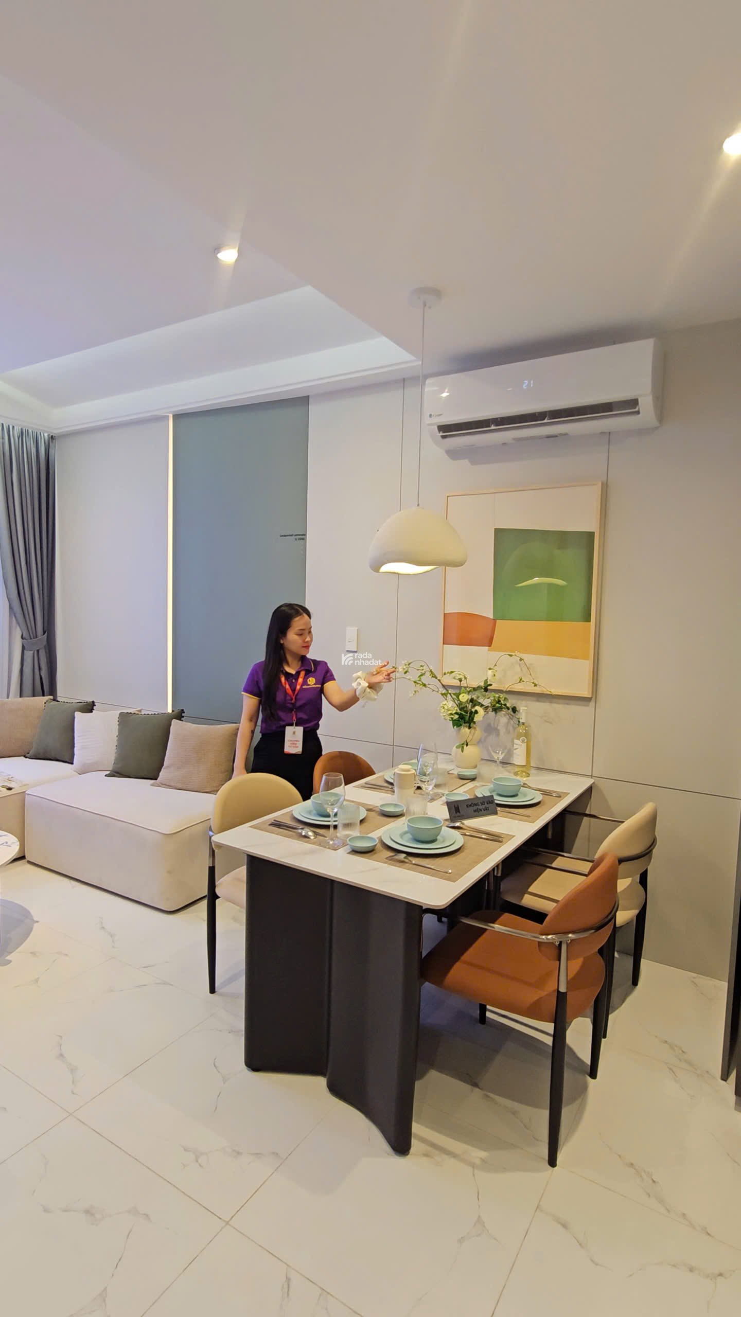 2PN - 1WC, 50,2M2, BÀN GIAO ĐẦY ĐỦ NỘI THẤT GỖ, HIỆN ĐẠI, TRẺ TRUNG