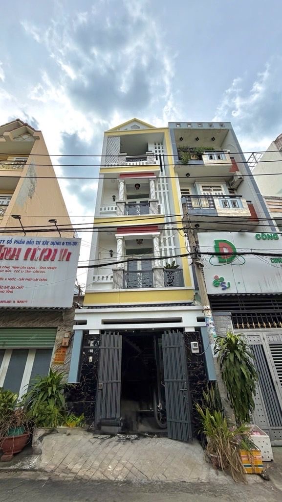 SIÊU PHẨM 4 TẦNG - TÂN KỲ TÂN QUÝ SÁT TÂN PHÚ - 55M2 - HXH THÔNG ĐẸP NHƯ MẶT TIỀN 