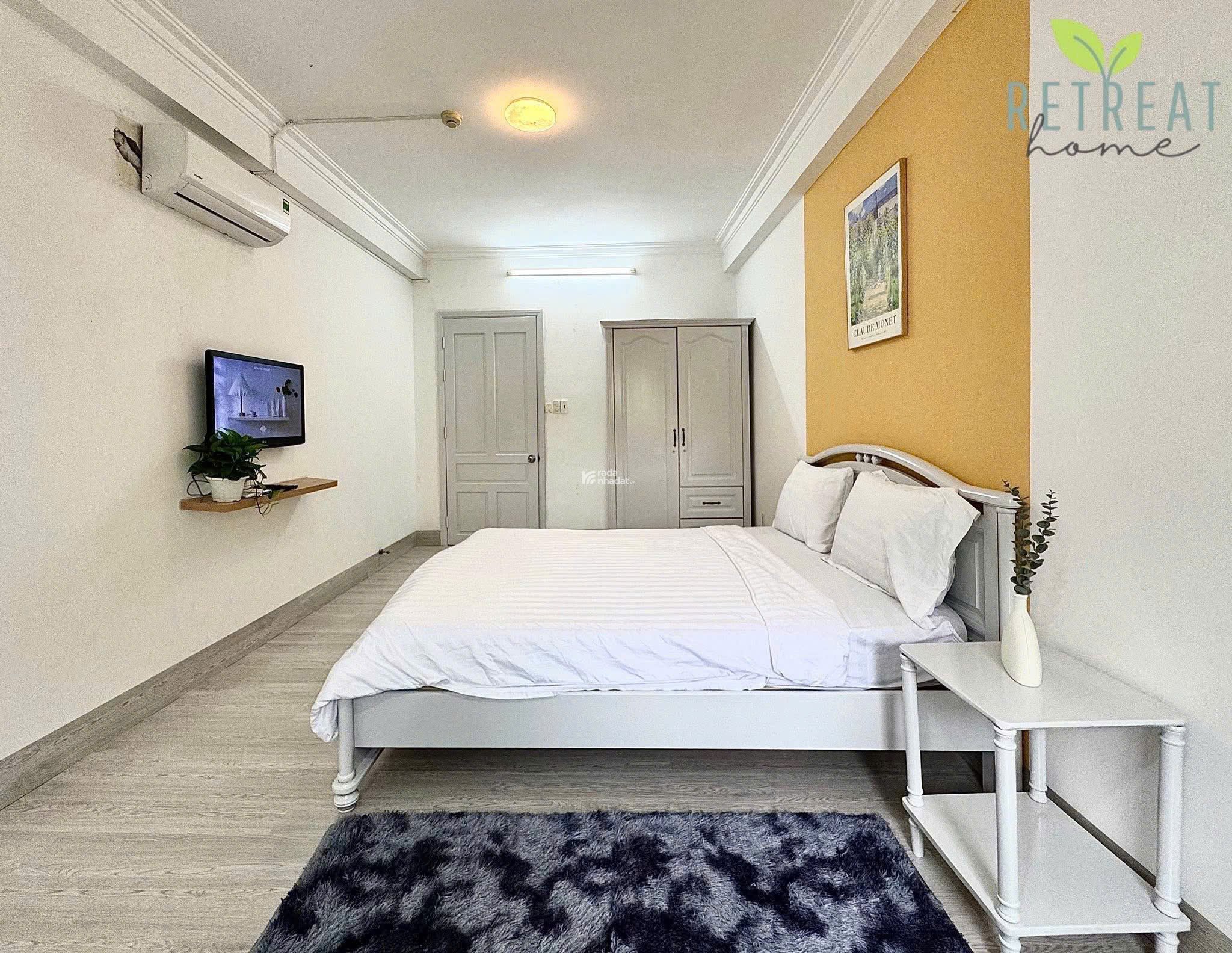 Cho thuê căn hộ 2PN full nội thất ban công, máy giặt riêng Q1 cạnh công viên Lê Văn Tám