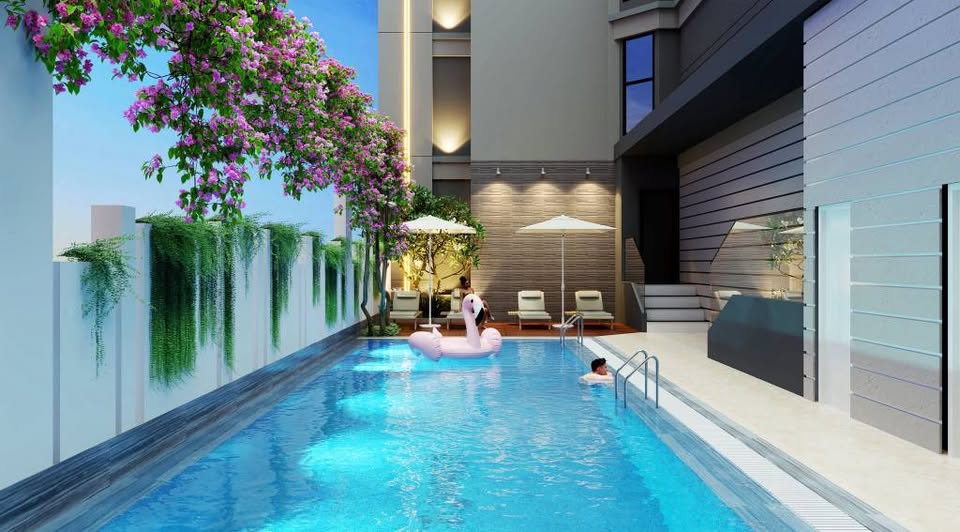 Căn 2PN trực diện biển, giá tốt, cách biển 300m, bàn giao full nội thất chuẩn Nhật