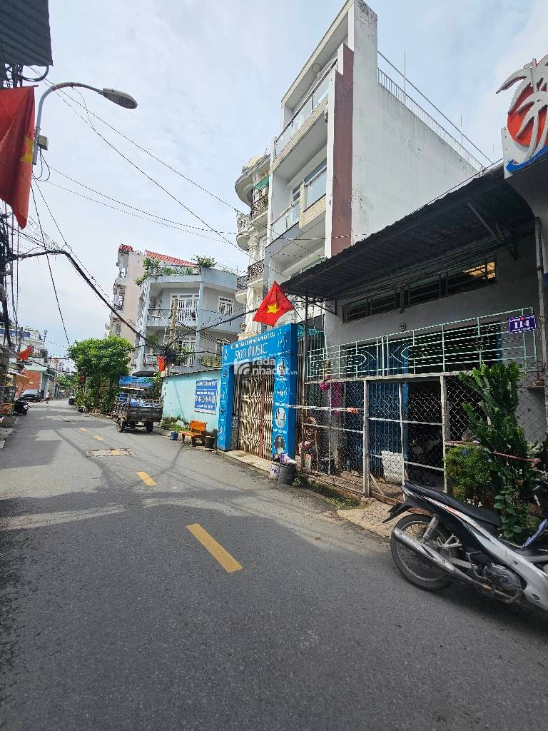 BÁN NHÀ MẶT TIỀN 10M 160M2 9.X TỶ BÌNH HƯNG HÒA B BÌNH TÂN 8X20M KINH DOANH SẦM UẤT