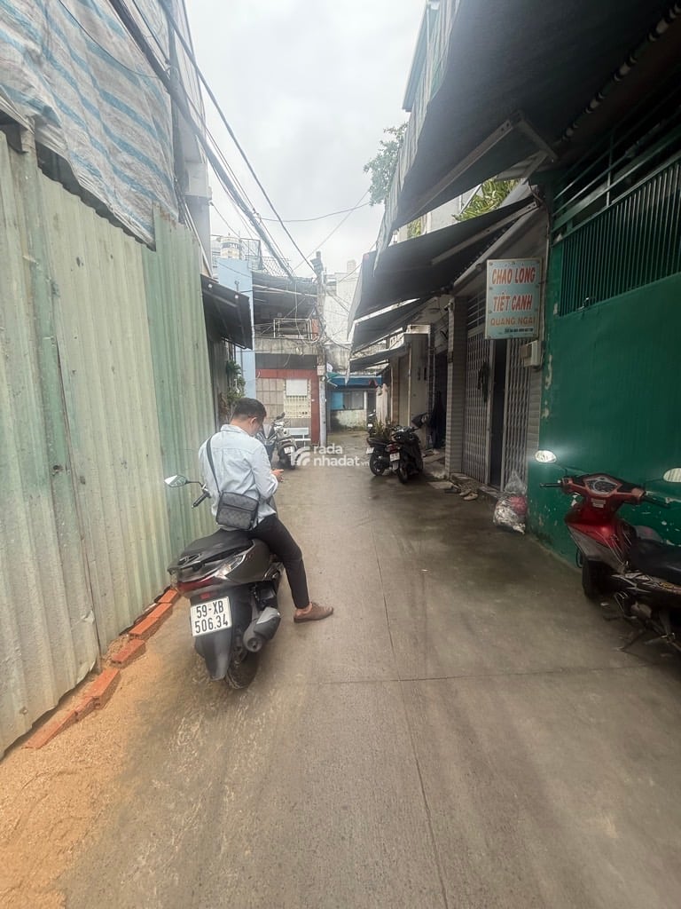 NGAY CHỢ VẢI, HẺM XE HƠI PHÚ THỌ HÒA, TÂN PHÚ, 117M2 HIẾM CÓ. GIẢM 550TR CHỈ 9.5T