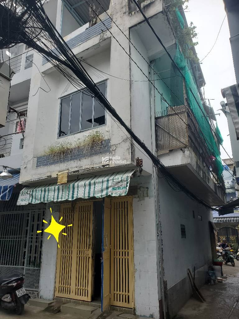 NHÀ 3 TẦNG 39M2-HẺM 5M HẬU GIANG-GIÁ 4.5 TỶ