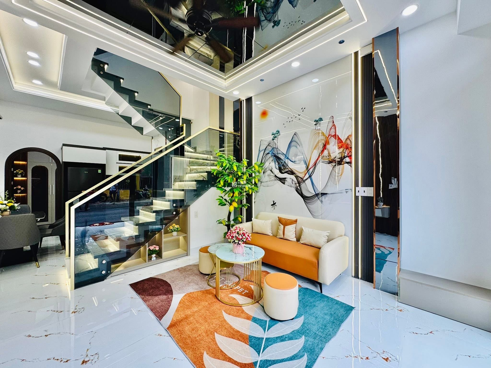 Bán nhà HXH mới toanh 2 tầng 56,6m2, Đỗ Thúc Tịnh, Gò Vấp, Giá 3 tỷ 570 tr TL/ SHR Sang tên ngay