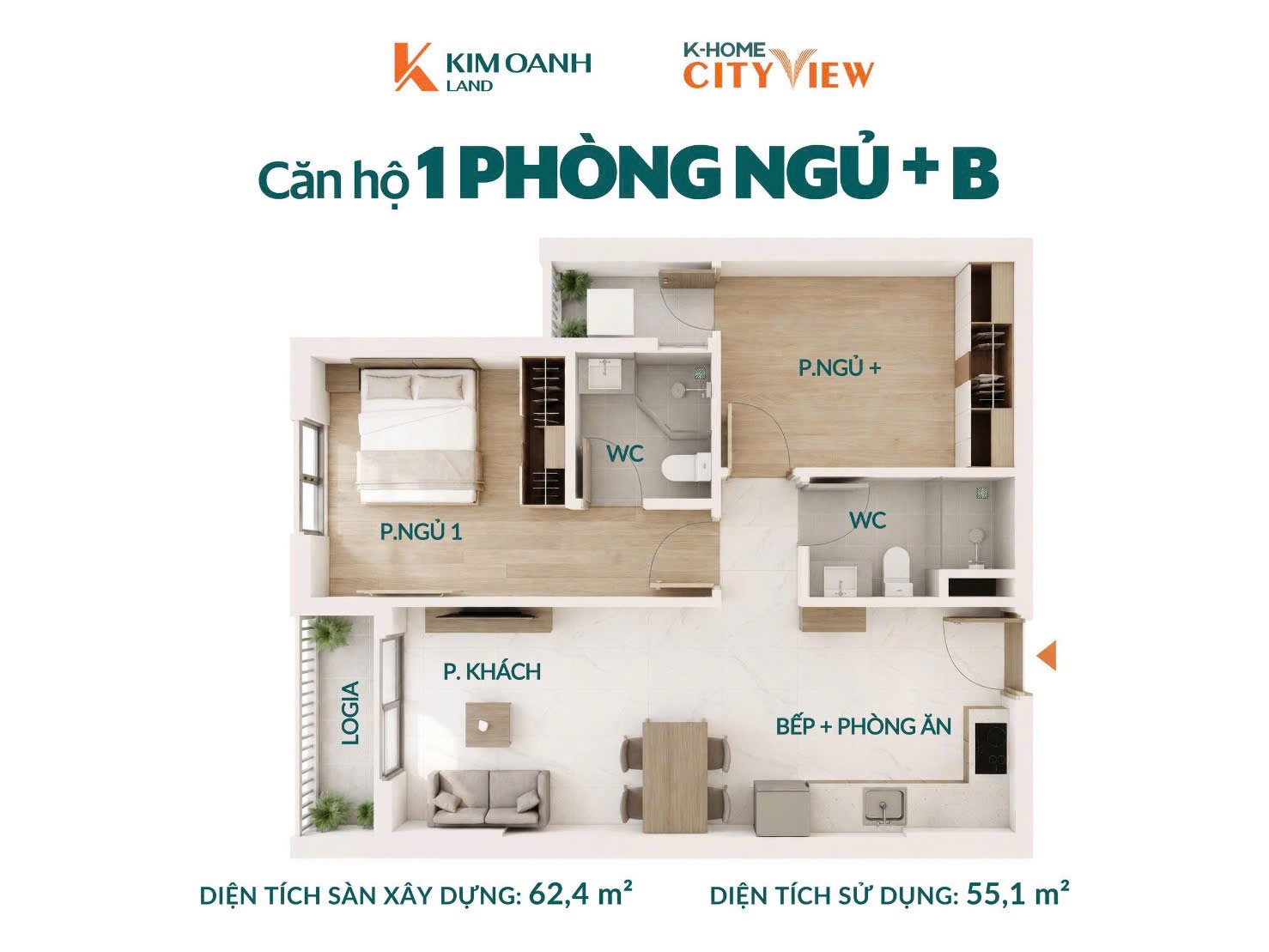 Nhà ở xã hội chỉ 1 tỏi  1pn, 2pn, 3pn tại Đồng Nai