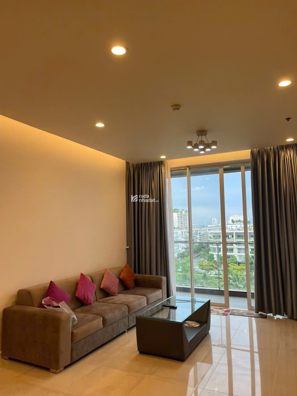 Cho thuê căn hộ Sarimi Sala Thủ Thiêm, Căn góc A1, 3PN, 124,5m2, full nội thất, view công viên