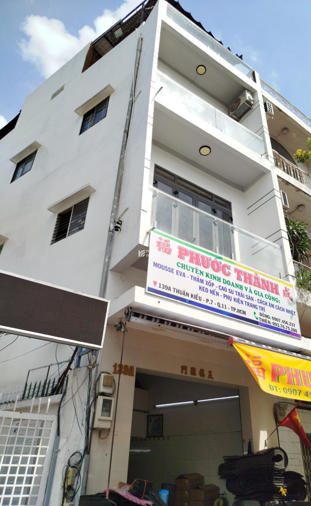 NHÀ MẶT TIỀN THUẬN KIỀU - 4 TẦNG - NGAY TRUNG TÂM Q.11 - ĐANG CHO THUÊ 35 TRiỆU/TH