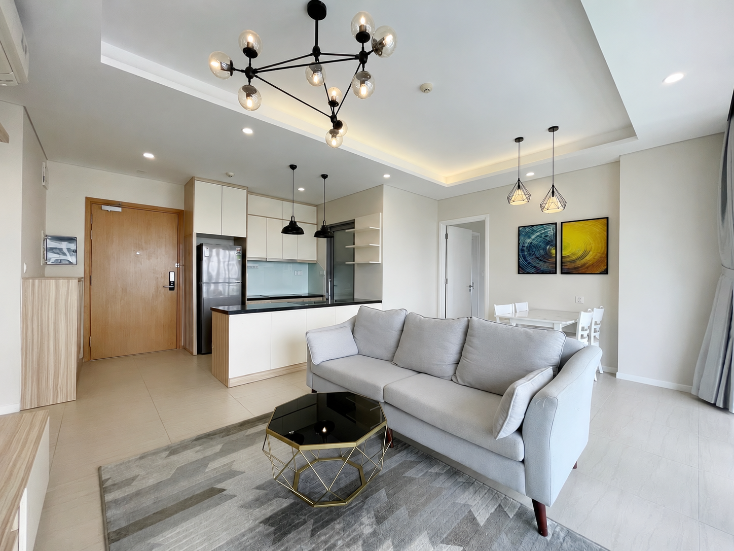 Cho thuê 29 triệu/tháng căn 2PN Đảo Kim Cương Quận 2, Full nội thất đẹp