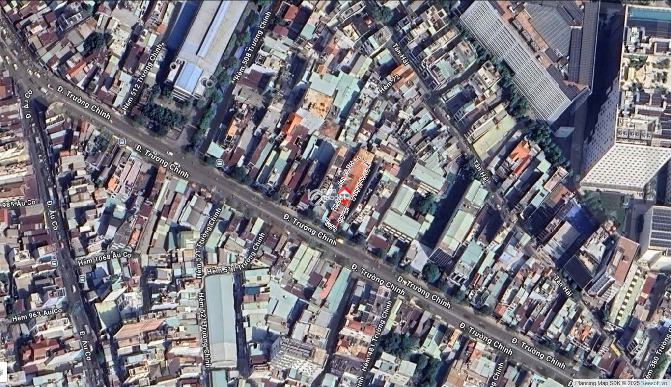 BÁN NHÀ PHỐ MẶT TIỀN TRƯỜNG CHINH  PHƯỜNG 13, TÂN BÌNH  DT 350M2, GIÁ CHỈ 68 TỶ