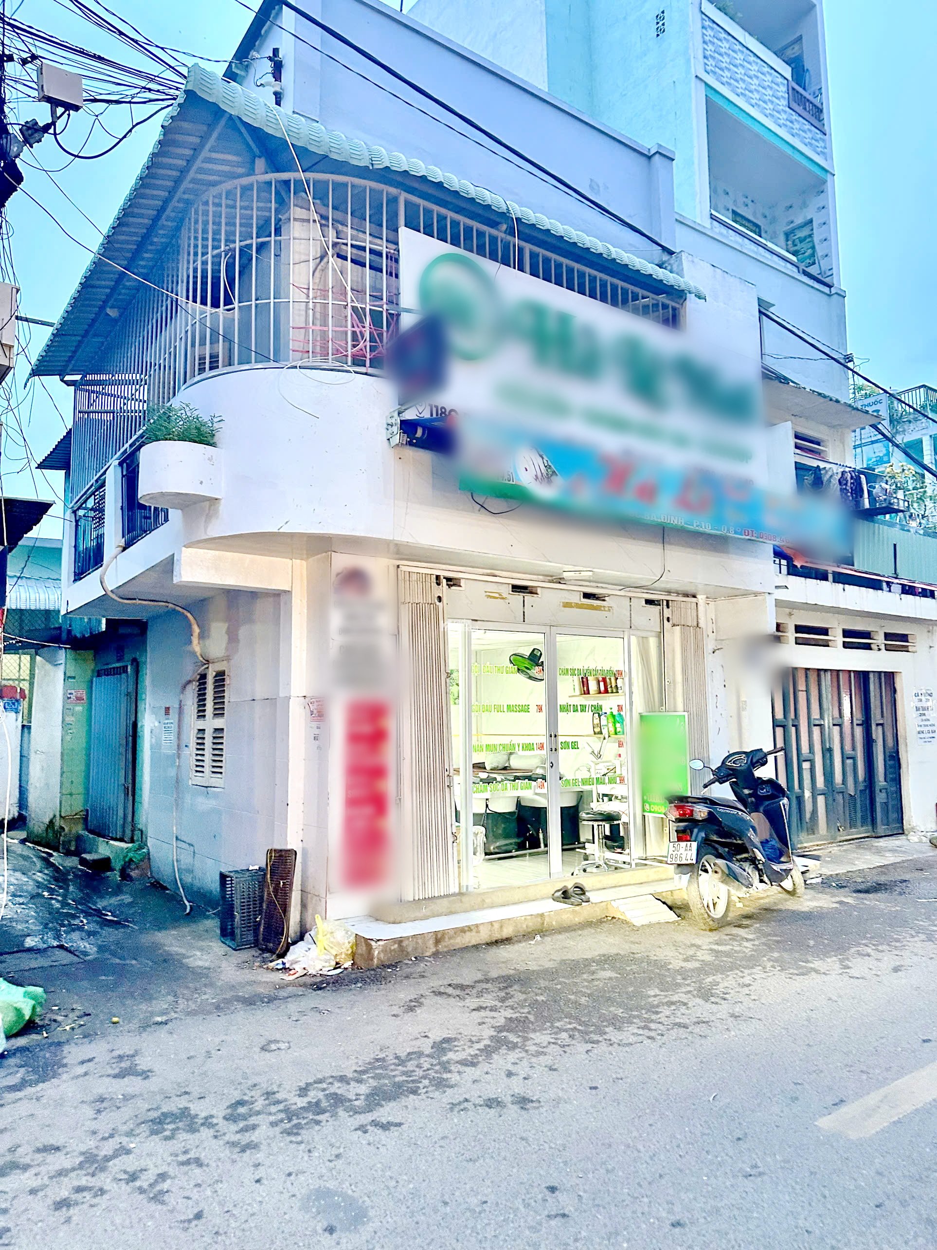 Bán nhà 1 lầu mặt tiền chợ Ba Đình P.10 Quận 8