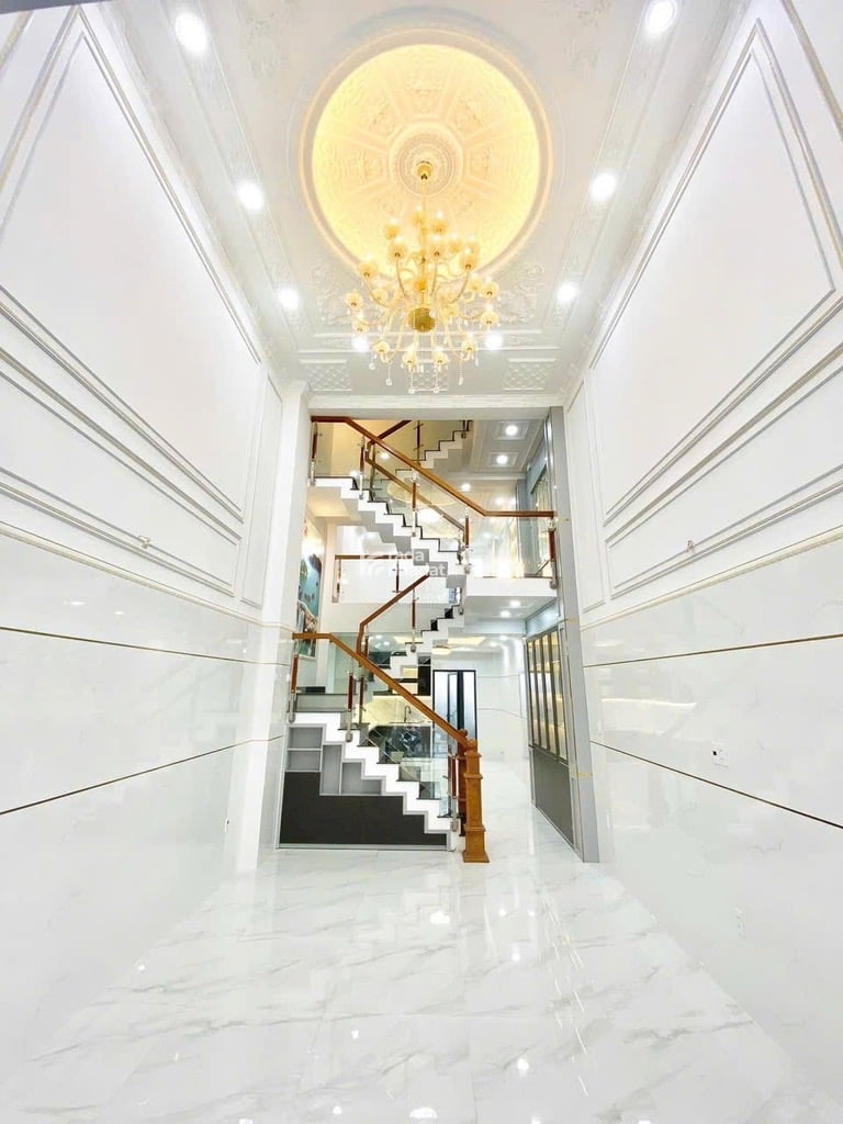 Bán nhà mới xây 5 tầng, đường Hương Lộ 2, DT 4X14, 4PN, hẻm nhựa 10m, sổ hoàn công.