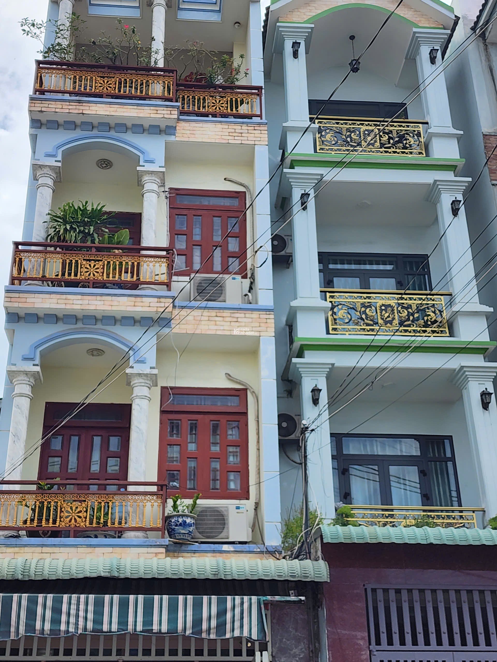 Bán nhà 4 tầng 73m2 mặt tiền gần Nguyễn Ảnh Thủ Quận 12 4x18.2m sổ đẹp 4PN - 10 tỷ 