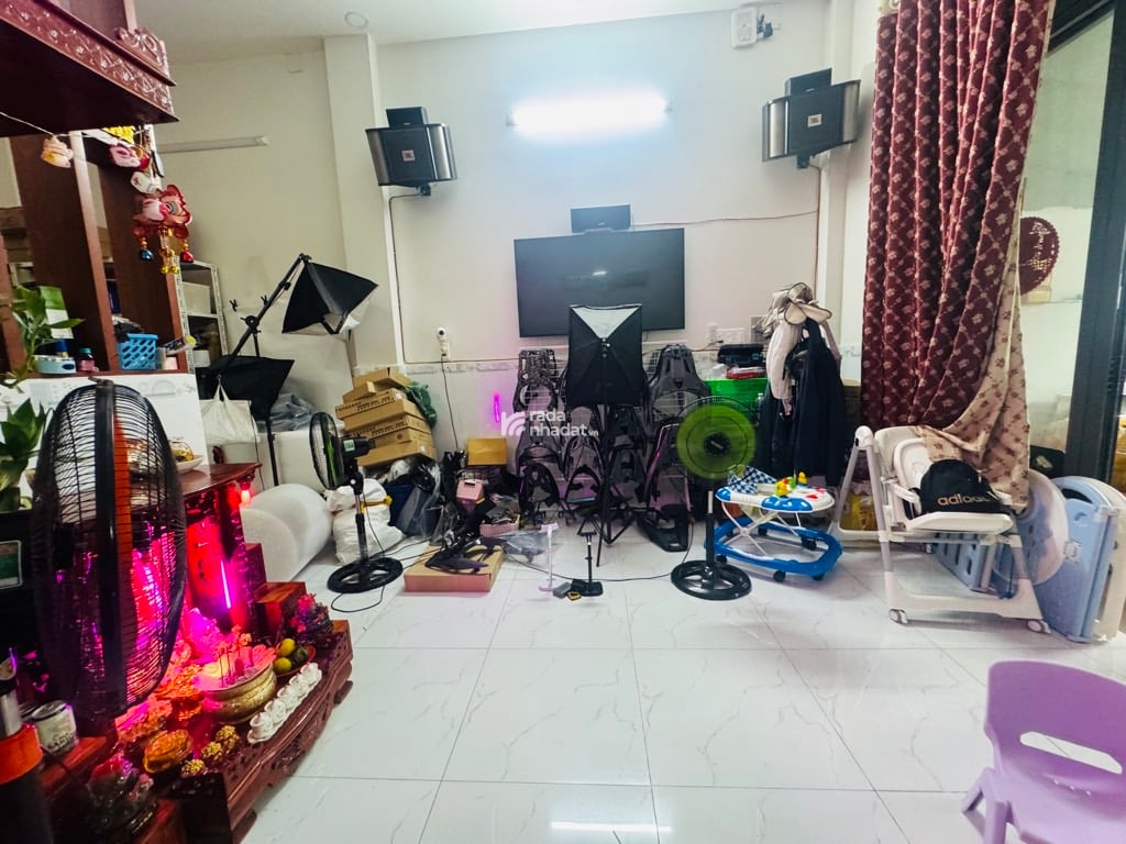 BÁN NHÀ TÂN HÒA ĐÔNG 75M2 5X15M 5.3 TỶ SÁT NGÃ 4 BỐN XÃ QUẬN 6
