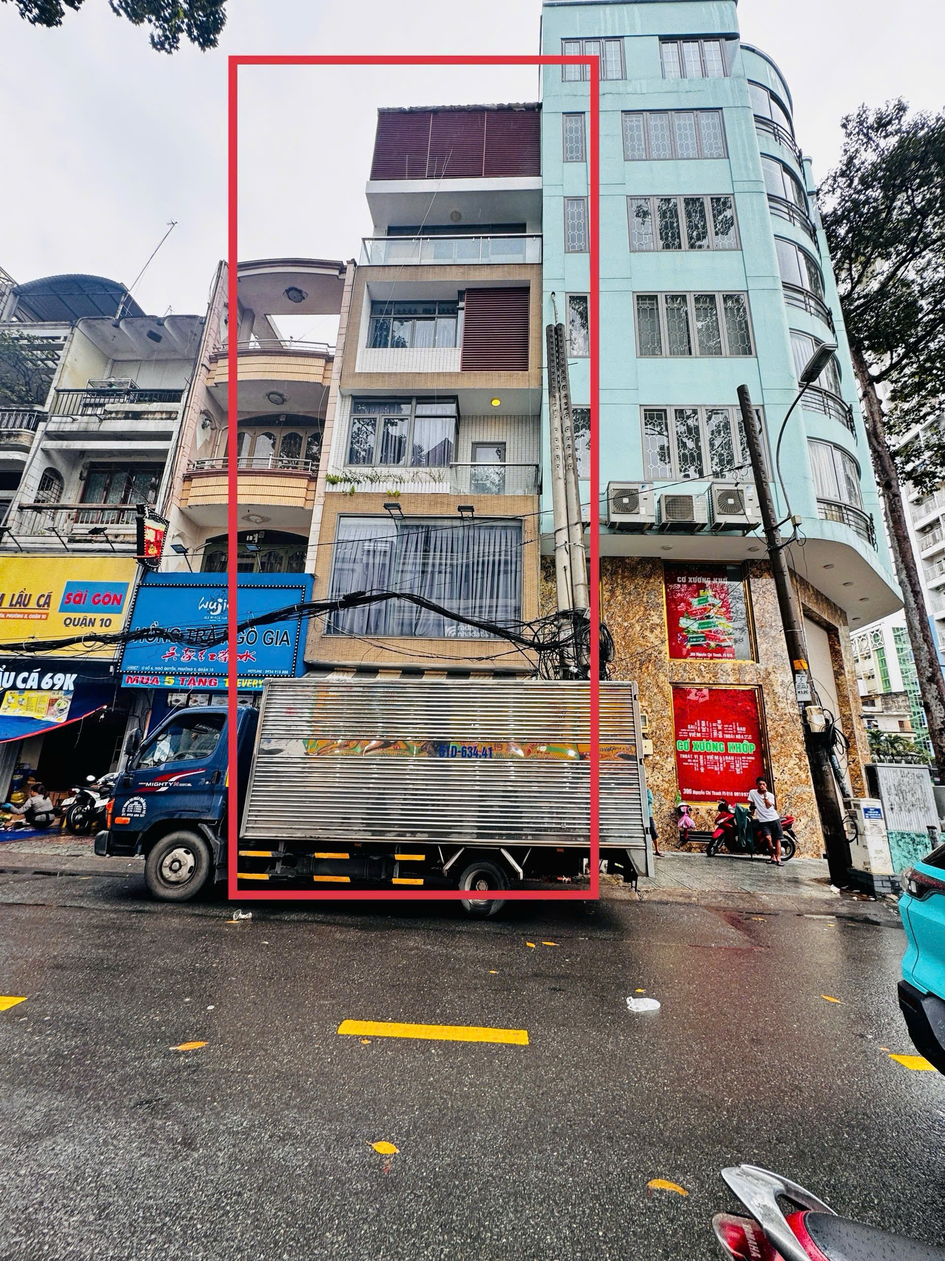 MẶT TIỀN NGÔ QUYỀN - 5 tầng, bề NGANG 5M - 21.5 TỶ 