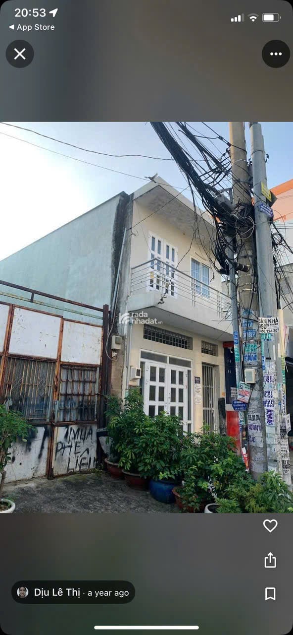  BÁN GẤP CĂN NHÀ CHÍNH CHỦ GIÁ TỐT  TÂN PHÚ