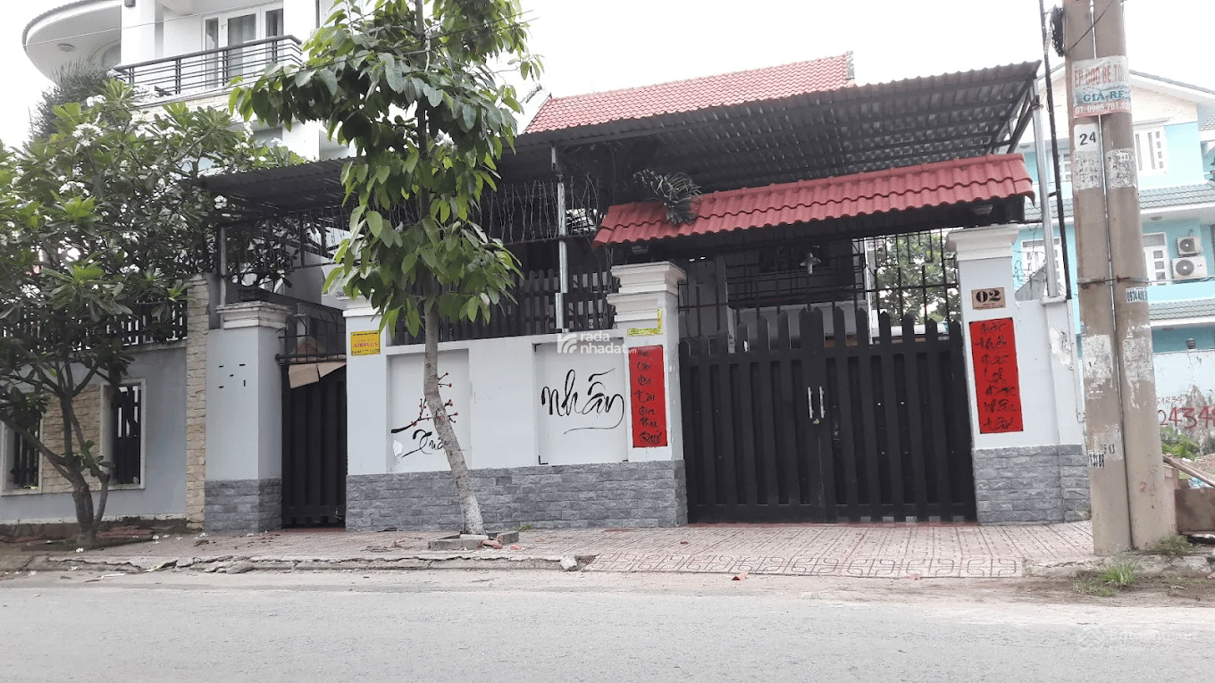 Cho thuê biệt thự KDC Sông Đà,Hiệp Bình 10m x 21m trệt 2 lâu 3PN giá 20TR