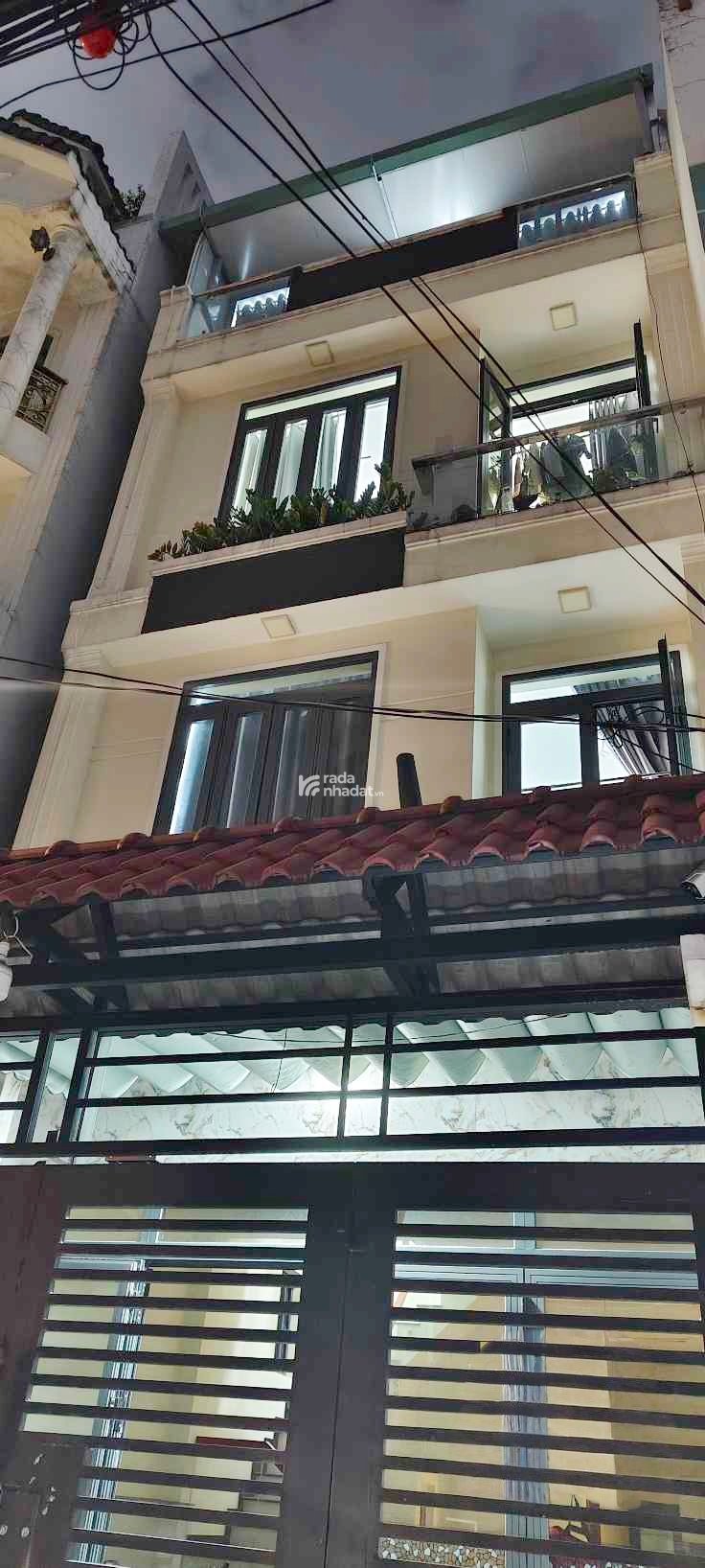 BÁN CHDV - QUANG TRUNG P11 GV - HXH - DÒNG TIỀN 30TR/THÁNG - 4 TẦNG, 6PN - 76M2 (5X15) NỞ HẬU