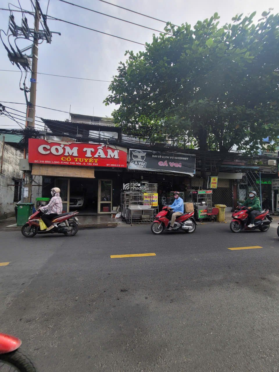 BÁN NHÀ MẶT TIỀN BÌNH LONG  Q. TÂN PHÚ