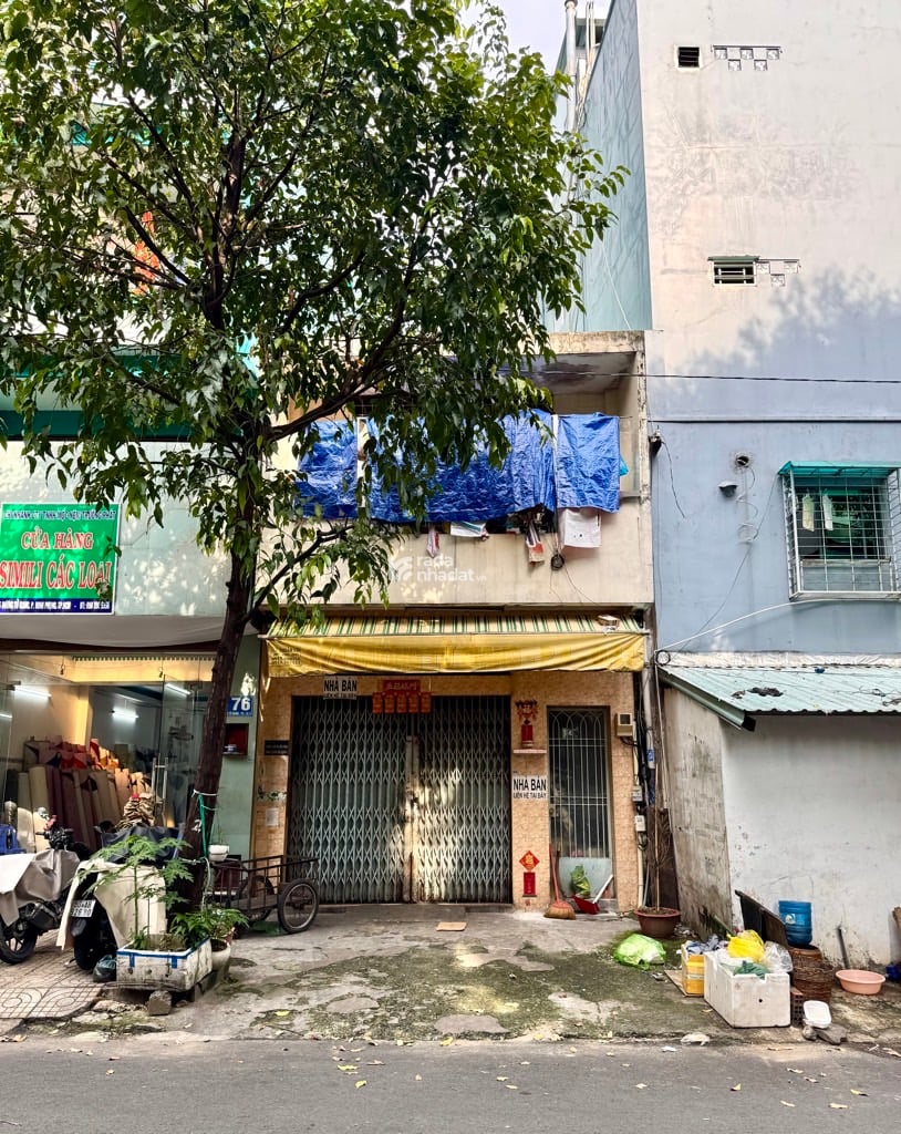 MẶT TIỀN KINH DOANH Q11 - GẦN CHỢ THIẾC - 72M2 - NGANG 4.9M - NHÀ CŨ TIỆN XÂY MỚI 