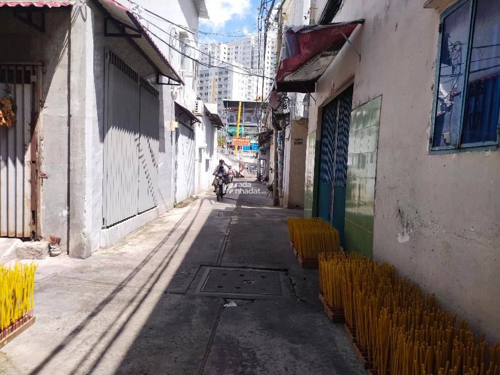 BÁN NHÀ LÒ GỐM 100M2 HAI MẶT HẺM 5.95 TỶ QUẬN 6 TẶNG GIẤY PHÉP XÂY 5 TẦNG