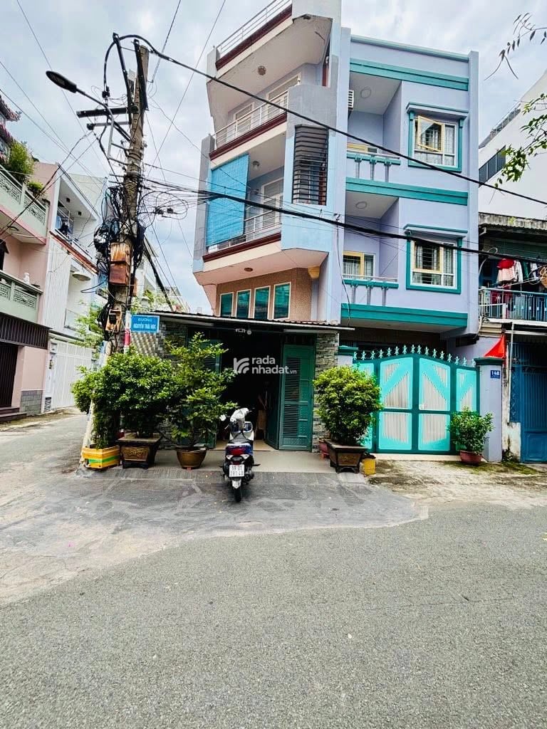 NGAY LUỸ BÁN BÍCH - MẶT TIỀN LÔ GÓC 4 TẦNG - 87M NGANG HƠN 5 - SẴN DÒNG T.IỀN CHỈ 13.X