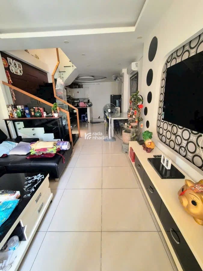 BÁN NHÀ ĐẸP 4 TẦNG MẶT TIỀN ĐƯỜNG SỐ, BÌNH HƯNG HÒA A, Q. BÌNH TÂN 